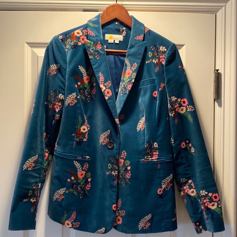 Velvet Blazer from Boden